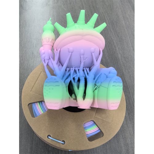 Matte Rainbow PLA Filament 1.75mm