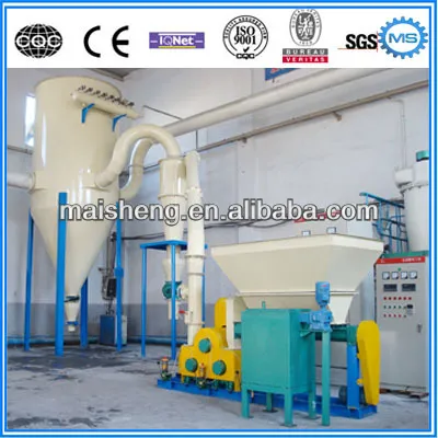 high efficiency COCO3 powder coating machine