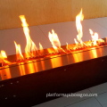 Remote Control Bio Ethanol Fireplace: Durable Stainless Steel Indoor Electric Fireplace