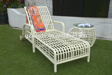 new wicker beach bed