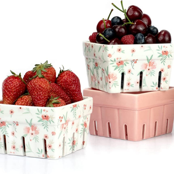 Cerina de cerámica de cerámica nórdica Colandera de porcelana de la granja