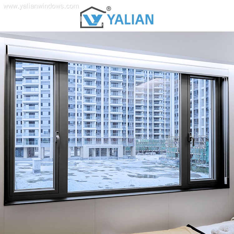 Modern Design Custom Aluminum Casement Windows