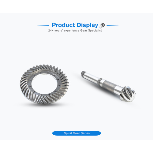 High precision Customized gear spiral bevel pinion gear