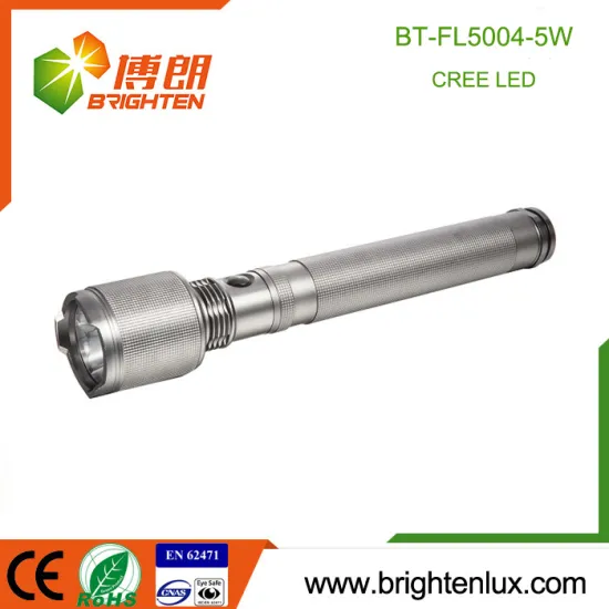 Factory Wholesale Heavy Duty Tactical Powerful 3*D Cell Powered Long Beam Distance Q5 Cree led Hunting Torch Light
