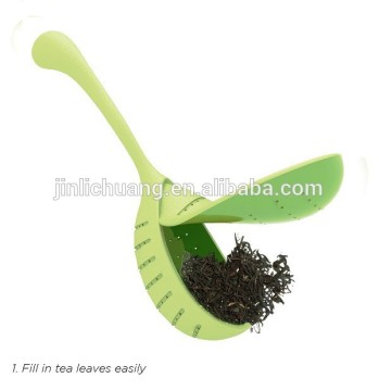 Food grade unique popular recyclable silicone tea infuser