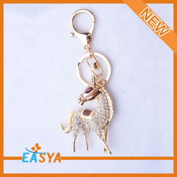 Crystal kuda bentuk gantungan kunci Keychain di YIWU