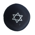 Chapeau juif de crochet à la main finement tissé