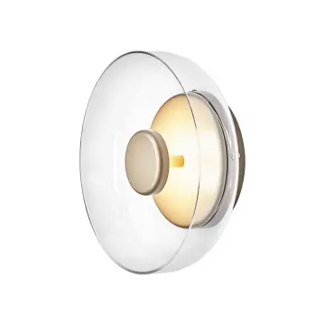 INSHINE Glass Simple Brass Wall Lamp