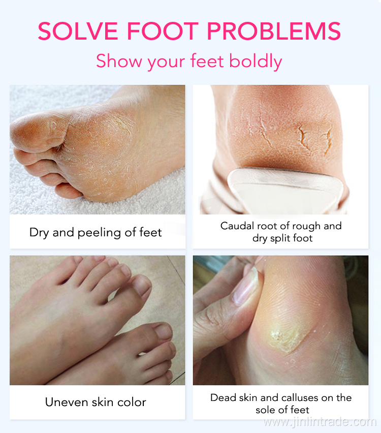 Ingredients Transparent Original Moisturizing foot peel