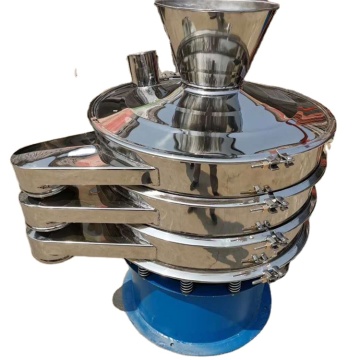 New Industrial Steel Vibrating Screen with Motor & PLC for Bread Processing - 1 Year Warranty
