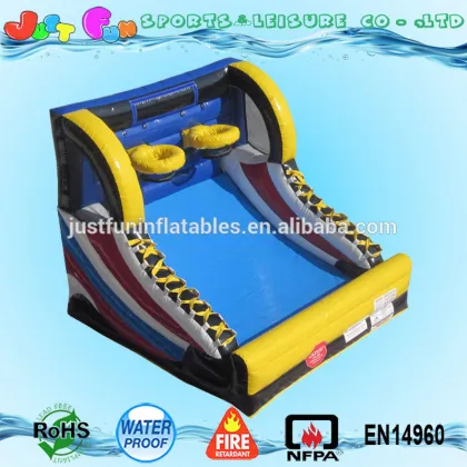 2016 new inflatable basketball hoop sports games ,hot hoops basketball game for adults
