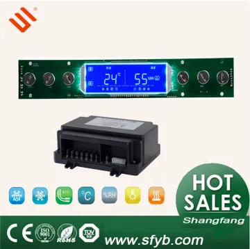 Wine cabinet large temperature humidity controller display