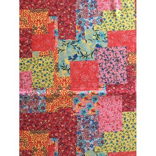 Gemensam Rayon Poplin 45s Utskrift Bred Bredd Tyg