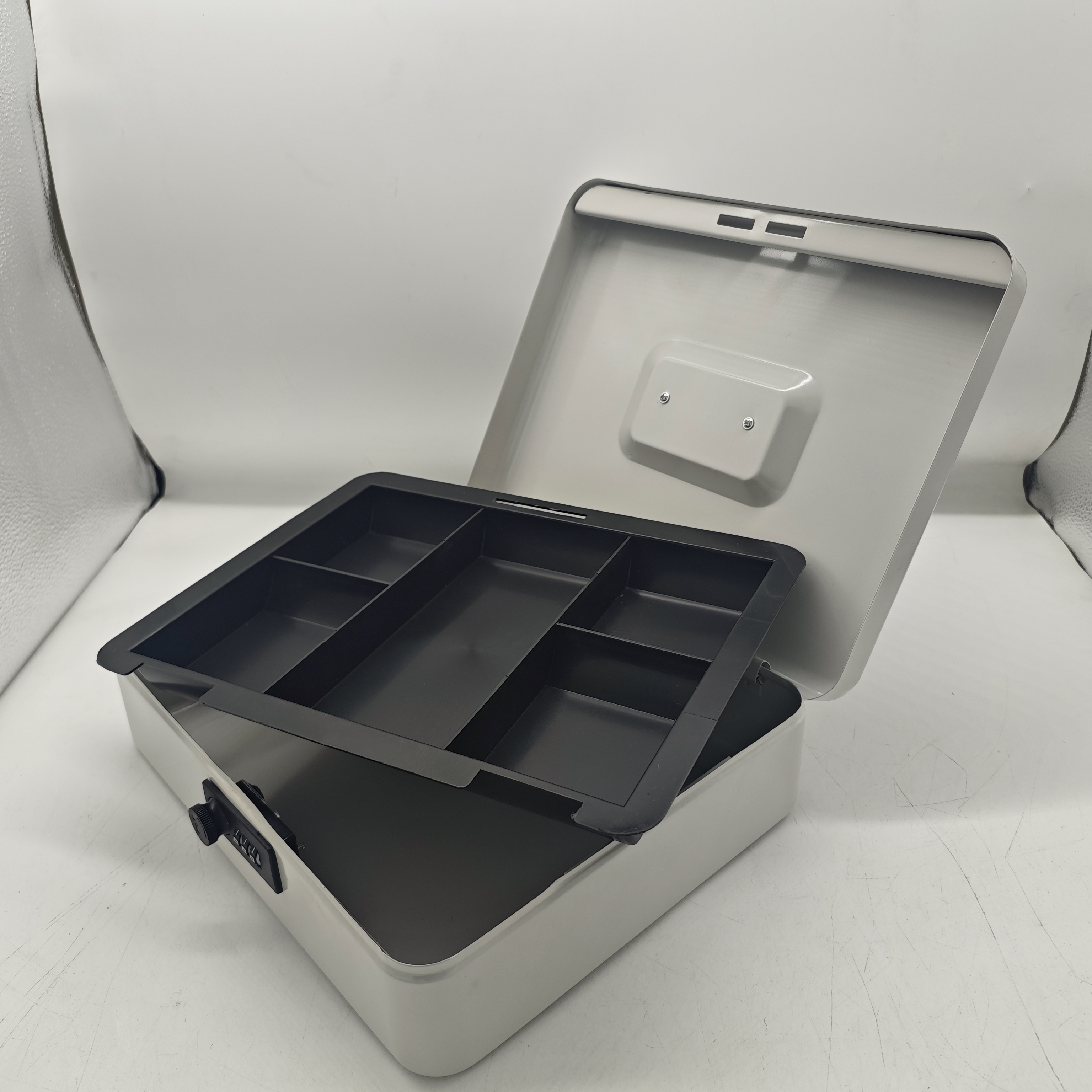 wholesale metal portable money box cash box