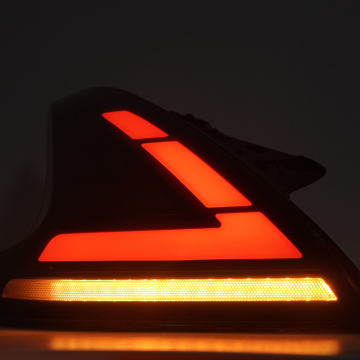 DK -Bewegung wasserdichte ABS -Heckleuchten für Nissan 370Z Z34 2013+ LED -LED -Turnsignale