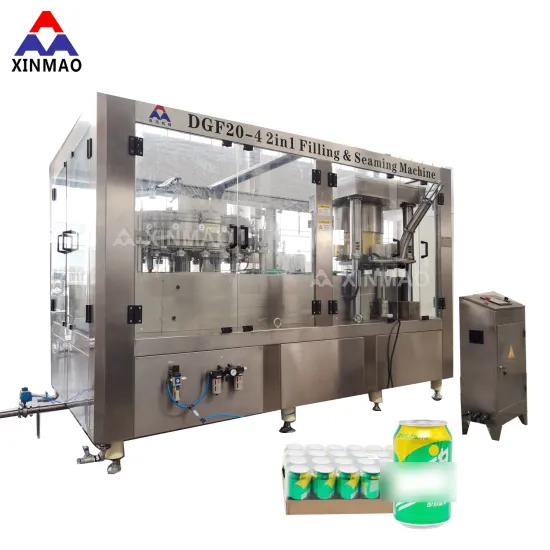 Aluminum Can Soft Drink Canning Machine: Carbonated Drinks Filling and Sealing Equipment