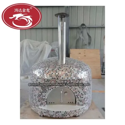 Pizza Trailer Brick Oven Double Decker Mini-Size Kamado Commercial Pizza Oven