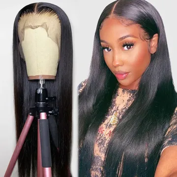 High Density 13*4 13*6 Lace Frontal Wig Human Hair,Bone Straight Human Hair Lace Wig,100% Human Hair Wigs Lace Front