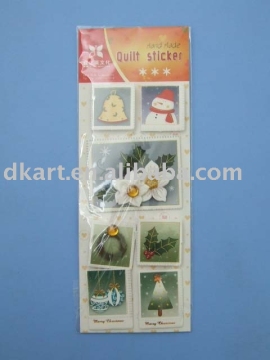 Supply 3D sticker, handmade sticker ,scrapbooking sticker and quilt sticker