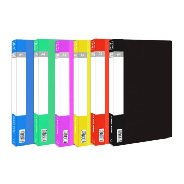 Clear Plastic Insert Folders with Custom Logo for Office Documents