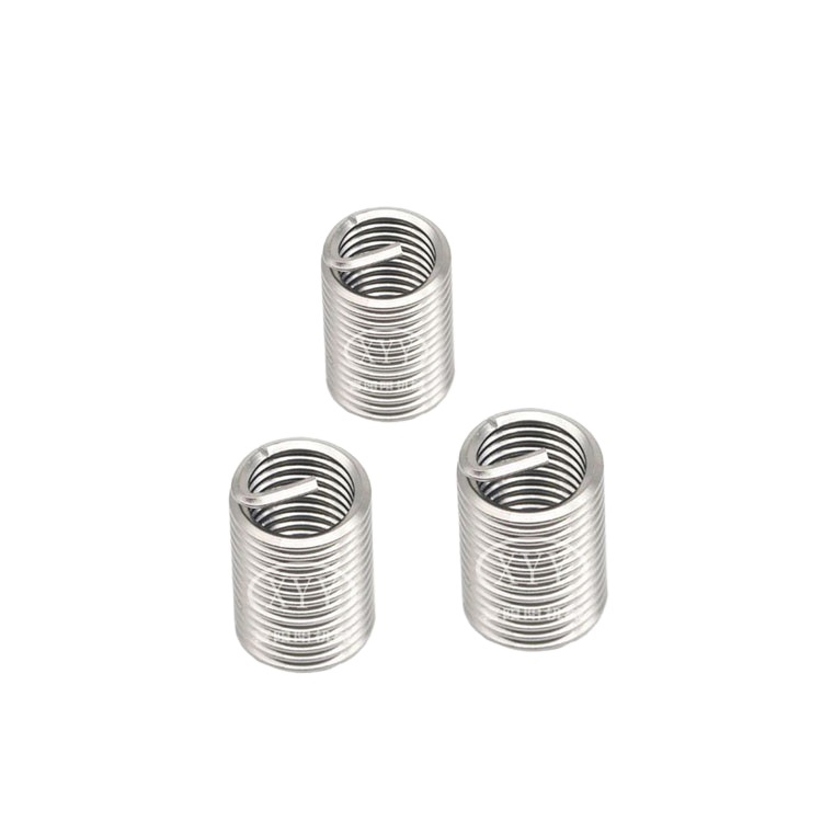 Custom Size M22 Stainless Steel Threaded Insert for Plastics UNC Metric Measurement System Packed in Box Alloy Material