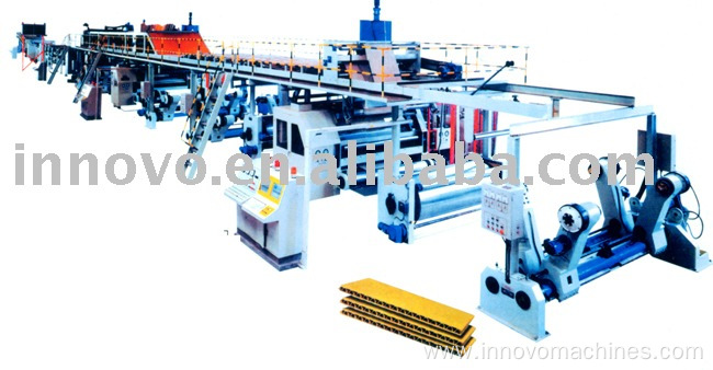 5 ply corrugated cardboard production line