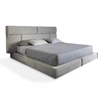 Modern Italian Pinakabagong Double Bed Designer Furniture Set