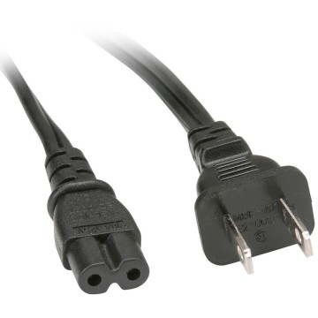 NEMA 1-15P To Iec C7  Power Cord