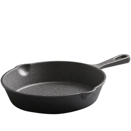 26cm Cast Iron Skillet: Non-Stick, Stone Fry, Japanese Frying Pan, and Clad Frying Pans