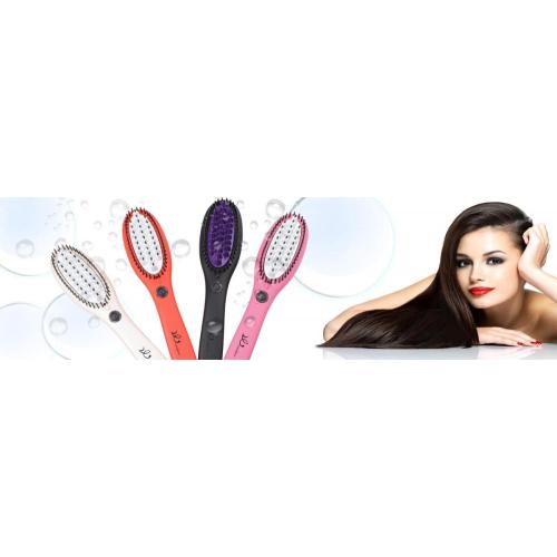 Hair Straightening Brush Anion