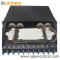 แผงแพทช์กล่องเลิกจ้างไฟเบอร์ LC 1U 24 แกน