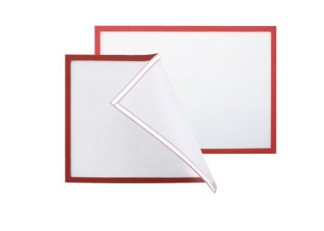 A3 Adhesive Soft Magnetic File Holders For Steel Sheet Notice And Drawing 30415