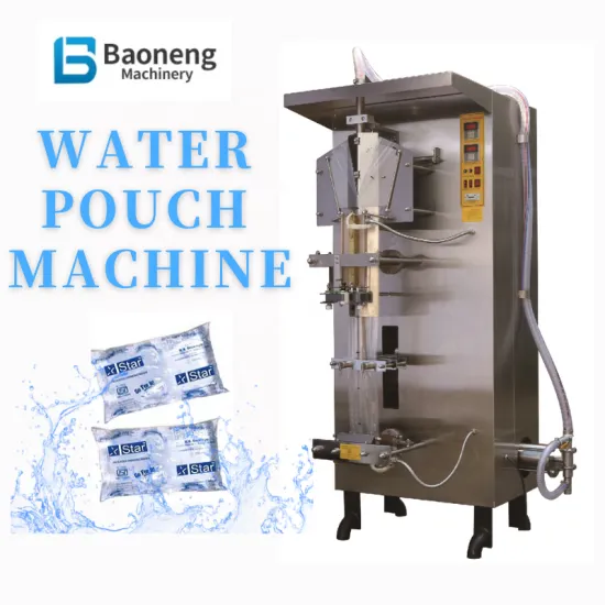 Automatic Liquid Packing Machine SJ 1000 for Milk, Juice Bag Sachets