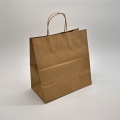 Bolsa de papel reutilizable con mango