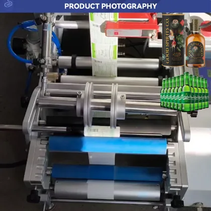 Custom Service: Beverage Bottle Labeling & Semi-Automatic Glass Package Printer