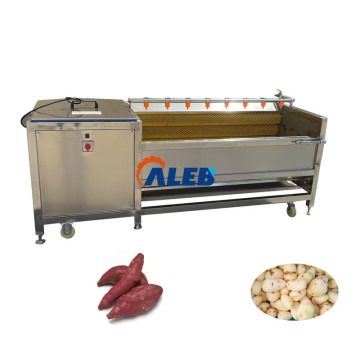 Lavaggio automatico del pennello di patate e peeling Machine: pulizia efficiente per la tua fattoria o cucina