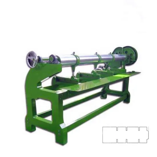 ZHENHUA Manual Eccentric Slotter for Corrugated Carton Machine