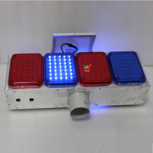 solar plastic flashing led traffic signal strobe light