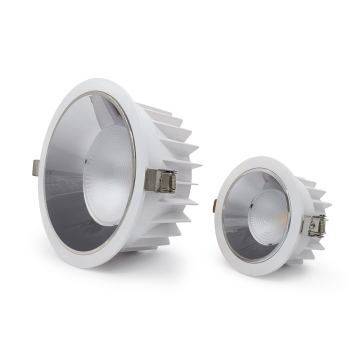 Low Ugr Chrome Reflector Shop Down Spot Light Lamp 9W Hotel Ceiling COB Recessed 10W LED Downlight