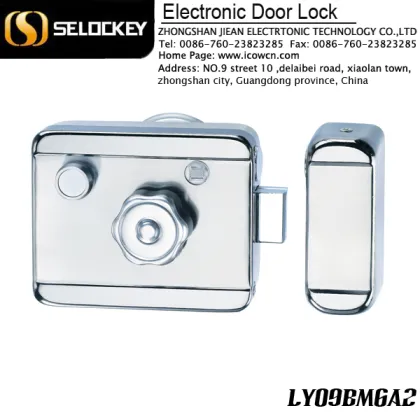 Superior quality lock and the safest electricity remote control electronic automatic locking door locks lock for sale
