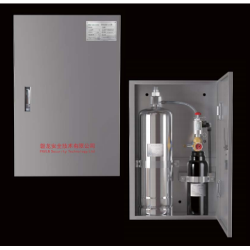 Konyhai berendezések tűzoltó készülék (rozsdamentes acél szekrény) - mechanikus típusú