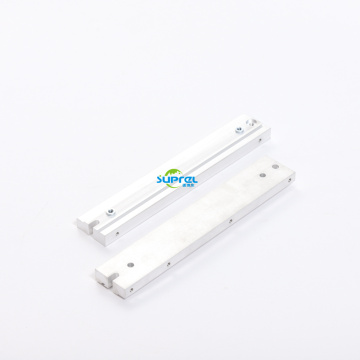 Super long straight rail heatsinks plates