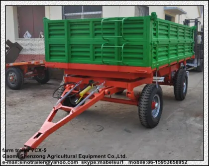 tractor farm trailer