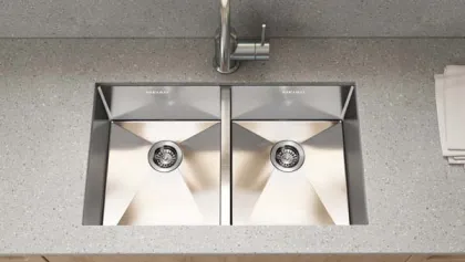 Modern Kitchen Double Bowls Farmhouse Kitchen Sinks