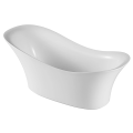 Oil Rubbed Bronze Bathtub European Style Indoor Simple Deep Acrylic Bathtubtub