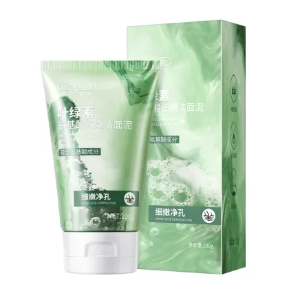 Chlorophyll Amino Acid Facial Cleanser: Oil Control and Pore Refinement