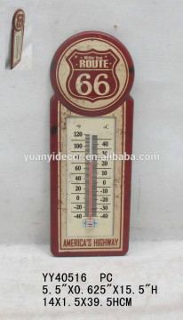 66 design metal wall thermometer, tin thermometer