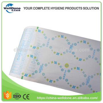 Adult Diaper Print Breathable PE Film for Backsheet Film