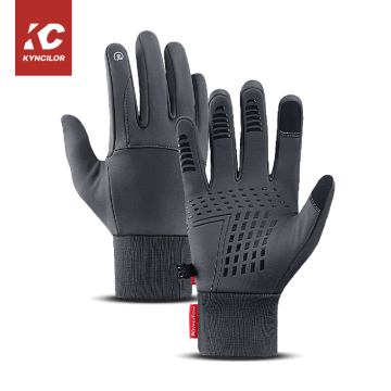 Kyncilor Polar Fleece Thermal Ploves สำหรับกีฬาฤดูหนาวและการขับขี่