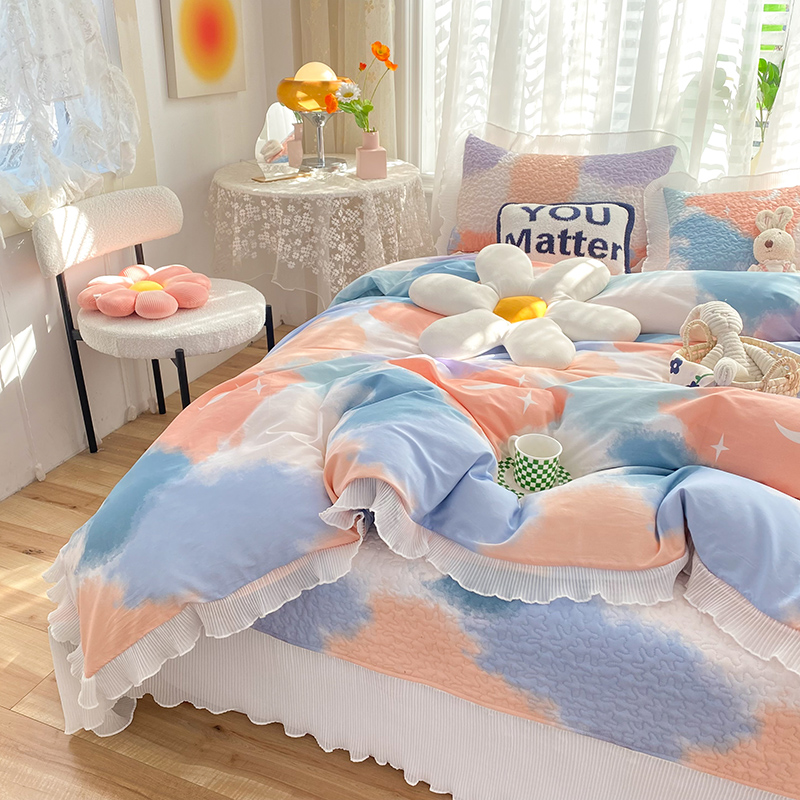 Sets de tapa de cama Duvetcover impresos personalizados en casa y hotel